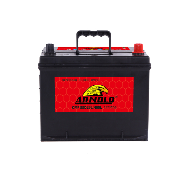 Wettbewerbsfähiger Preis Hersteller CMF 55D26L 12V 60ah Autobatterie