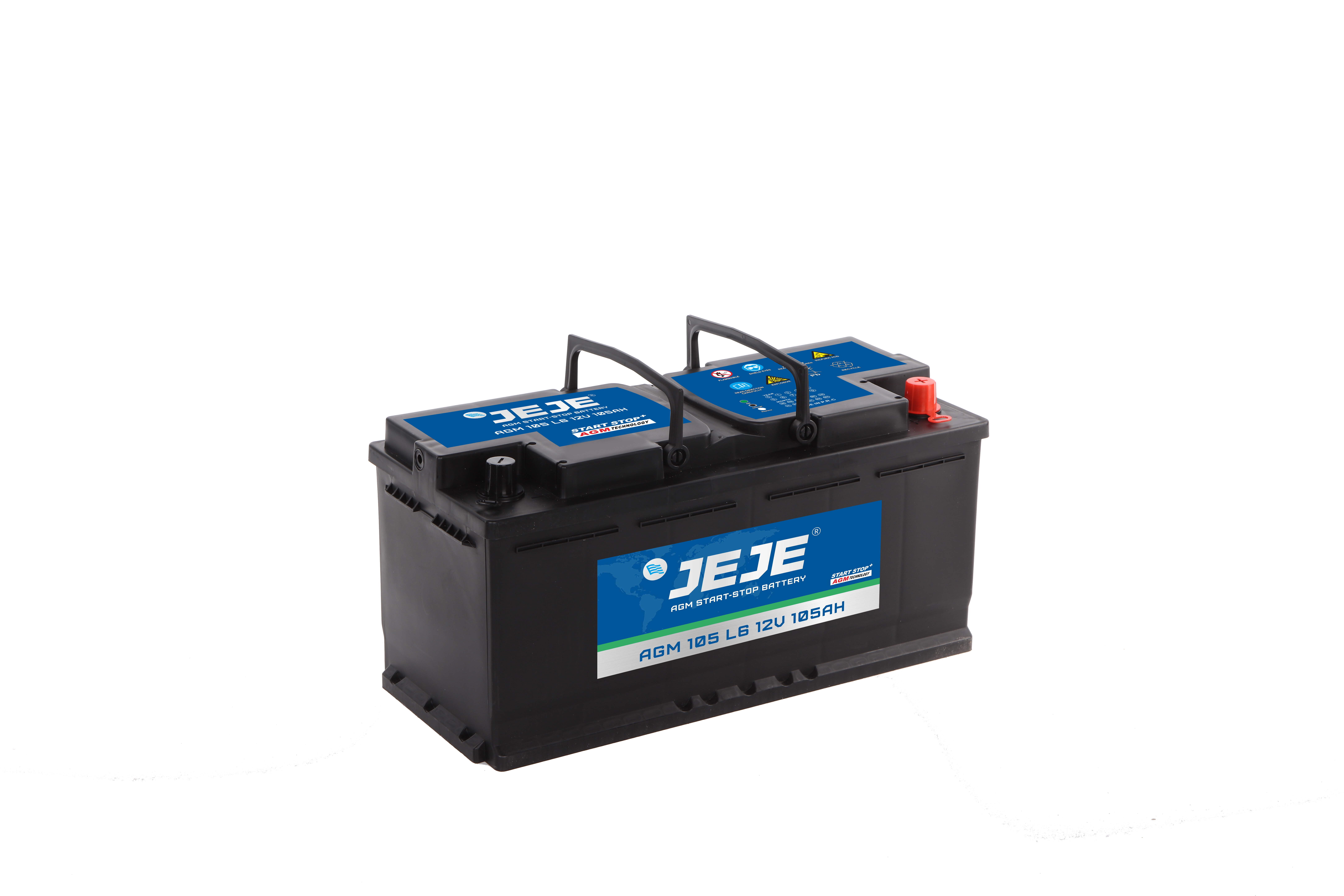 AGM-Autobatterie mit hoher Kapazit&auml;t f&uuml;r Start-Stopp-Fahrzeuge